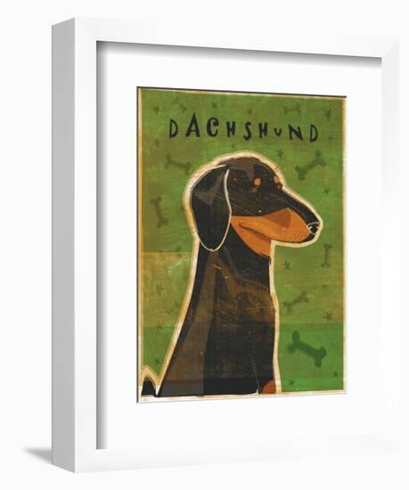 Dachshund-John Golden-Framed Art Print