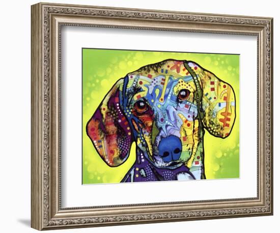 Dachshund-Dean Russo-Framed Giclee Print