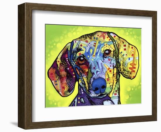 Dachshund-Dean Russo-Framed Giclee Print