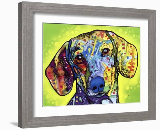 Dachshund-Dean Russo-Framed Giclee Print