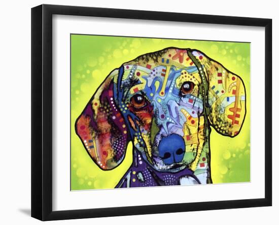 Dachshund-Dean Russo-Framed Giclee Print