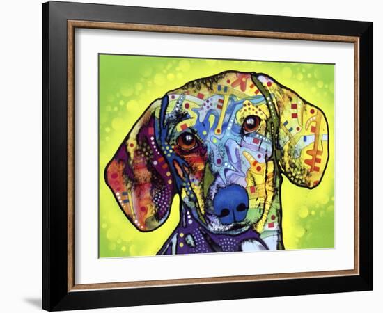 Dachshund-Dean Russo-Framed Giclee Print