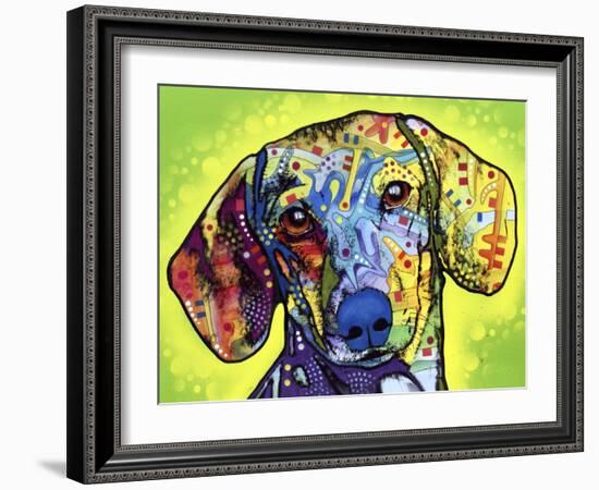 Dachshund-Dean Russo-Framed Giclee Print