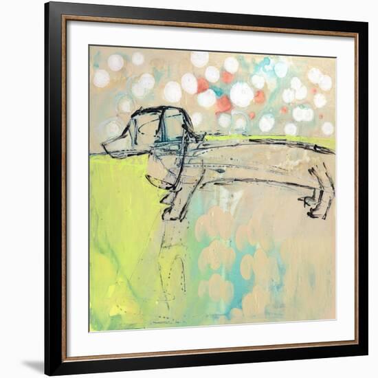 Dachshund-Wyanne-Framed Giclee Print