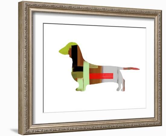 Dachshund-NaxArt-Framed Art Print