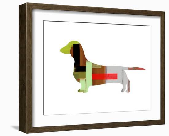 Dachshund-NaxArt-Framed Art Print