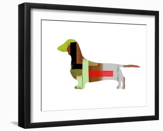 Dachshund-NaxArt-Framed Art Print