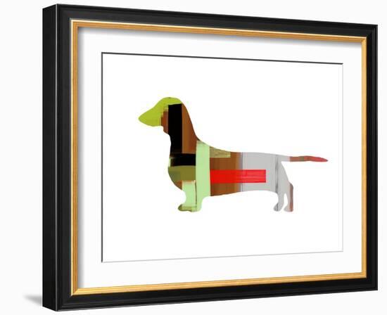 Dachshund-NaxArt-Framed Art Print