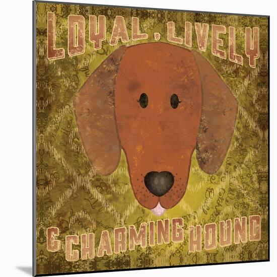 Dachshund-Ashley Sta Teresa-Mounted Art Print