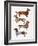 Dachshunds-Cat Coquillette-Framed Art Print