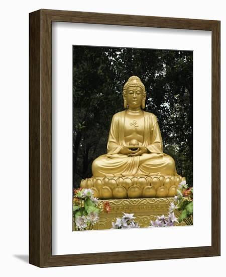 Dacien Buddhist Temple, Xian, China-Danny Lehman-Framed Photographic Print