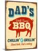 Dad's BBQ-Real Callahan-Mounted Art Print