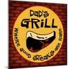 Dad's Grill-Kate Ward Thacker-Mounted Giclee Print