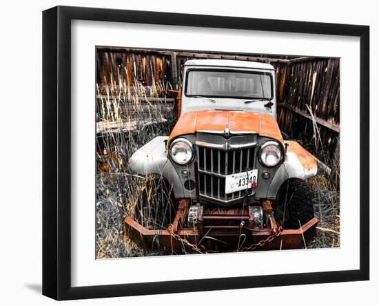 Dad's Willys II-Heidi Bannon-Framed Photo