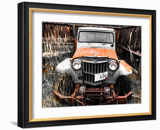 Dad's Willys II-Heidi Bannon-Framed Photo