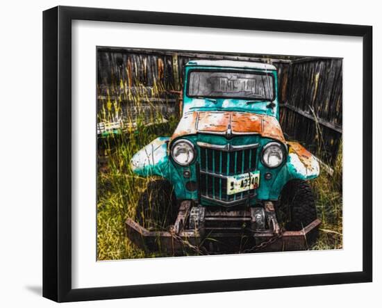 Dad's Willys III-Heidi Bannon-Framed Photo