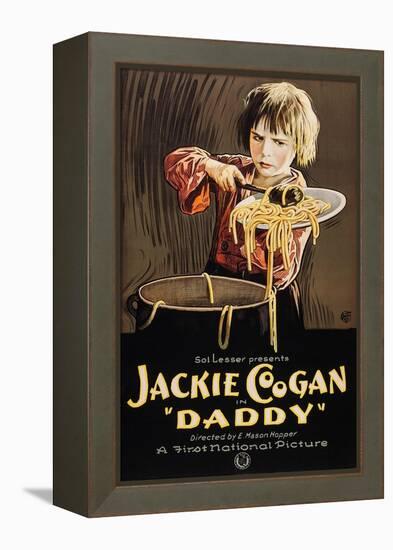 Daddy, Jackie Coogan, 1923-null-Framed Stretched Canvas