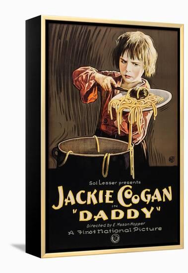 Daddy, Jackie Coogan, 1923-null-Framed Stretched Canvas