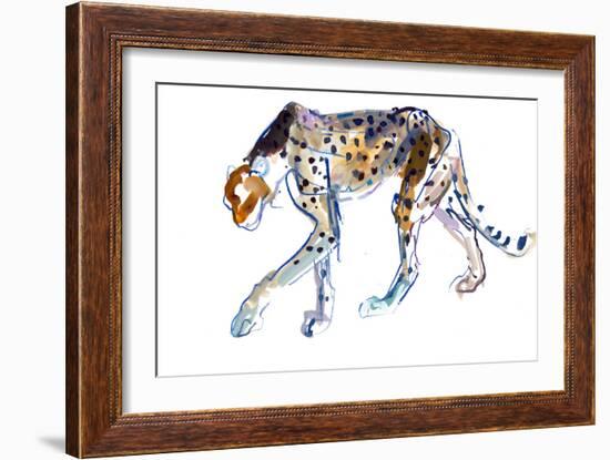 Daddy Long Legs, 2022, (mixed media on paper)-Mark Adlington-Framed Giclee Print