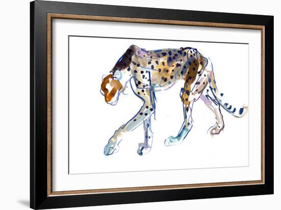 Daddy Long Legs, 2022, (mixed media on paper)-Mark Adlington-Framed Giclee Print