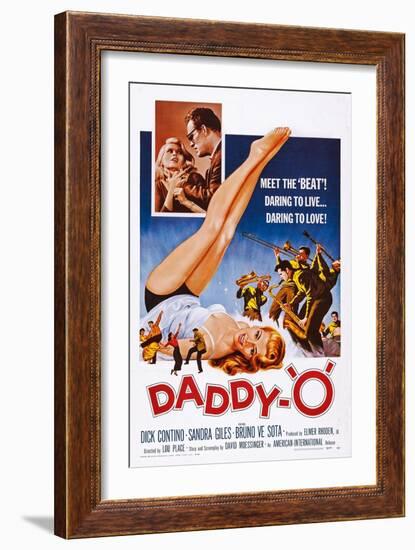 Daddy-O-null-Framed Art Print