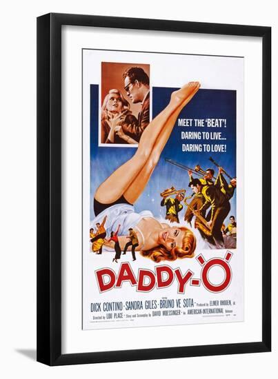 Daddy-O-null-Framed Art Print