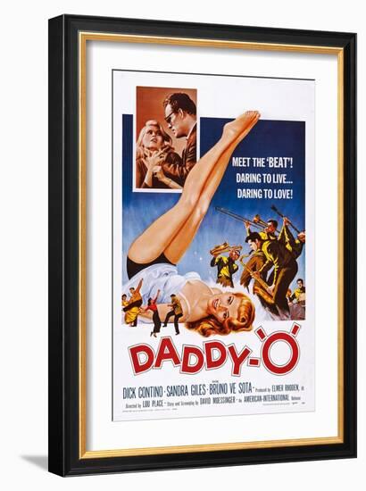 Daddy-O-null-Framed Art Print