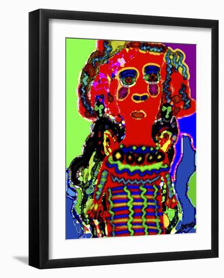 Daddy's Little Girl-Diana Ong-Framed Giclee Print