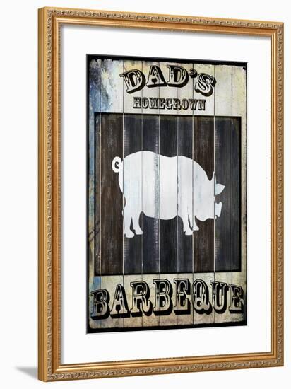 Dads BBQ 2-LightBoxJournal-Framed Giclee Print