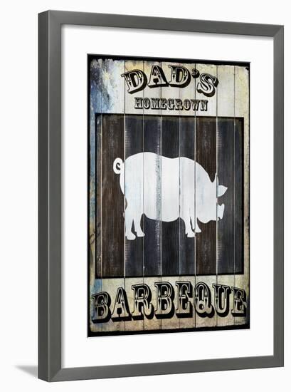 Dads BBQ 2-LightBoxJournal-Framed Giclee Print