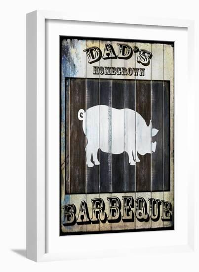 Dads BBQ 2-LightBoxJournal-Framed Giclee Print