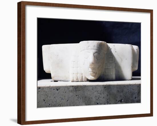 Daedalic-Style Marble Lamp, from Sanctuary of Demetre Malophoros in Contrada Gaggera-null-Framed Giclee Print