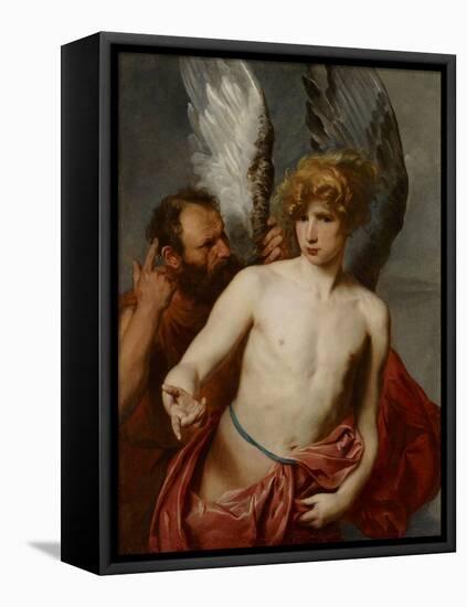 Daedalus and Icarus, Between 1615 and 1620-Sir Anthony Van Dyck-Framed Premier Image Canvas