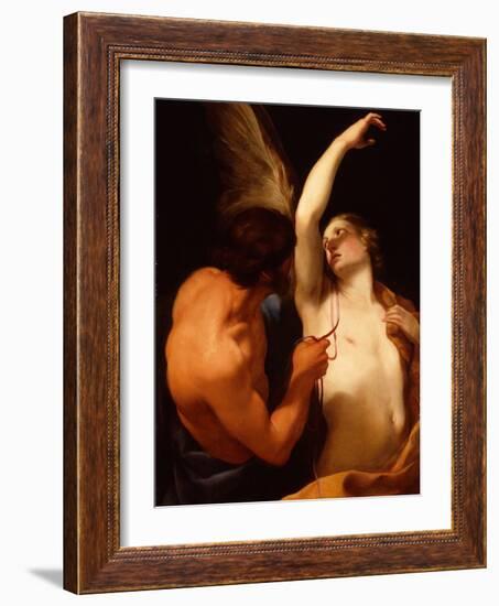 Daedalus and Icarus, circa 1645-Andrea Sacchi-Framed Giclee Print