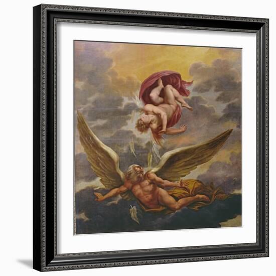 Daedalus and Icarus-Giuseppe Cesari-Framed Giclee Print