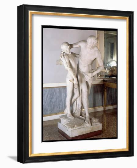 Daedalus and Icarus-Antonio Canova-Framed Giclee Print