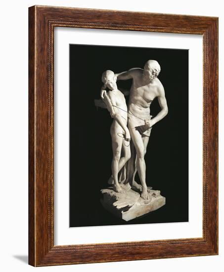 Daedalus and Icarus-Antonio Canova-Framed Giclee Print