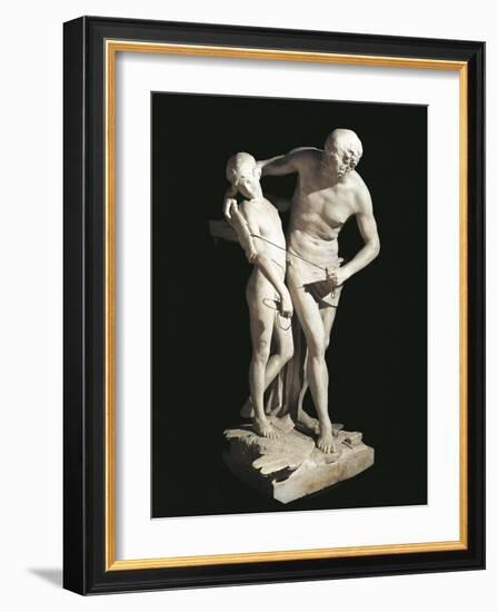 Daedalus and Icarus-Antonio Canova-Framed Giclee Print