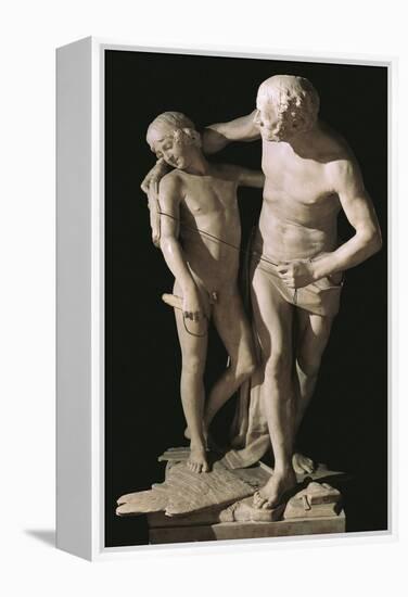 Daedalus and Icarus-Antonio Canova-Framed Premier Image Canvas