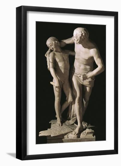 Daedalus and Icarus-Antonio Canova-Framed Giclee Print