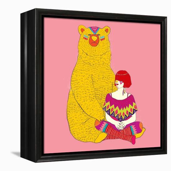 Daemon-Diela Maharanie-Framed Stretched Canvas