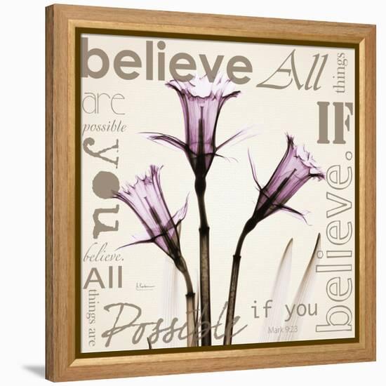 Daffodil Believe-Albert Koetsier-Framed Stretched Canvas