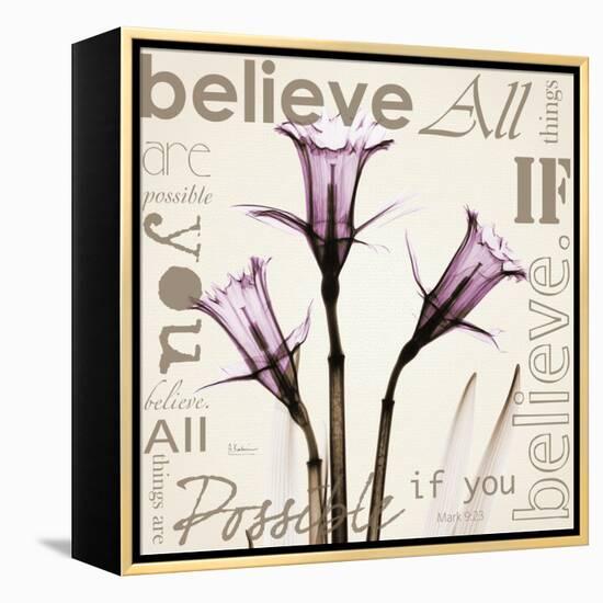 Daffodil Believe-Albert Koetsier-Framed Stretched Canvas