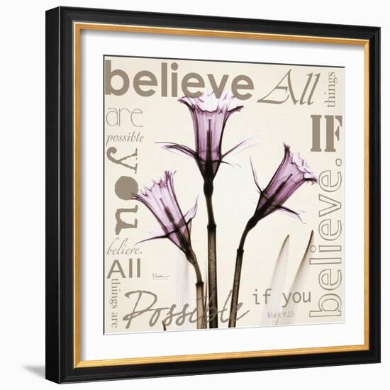 Daffodil Believe-Albert Koetsier-Framed Premium Giclee Print