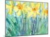 Daffodil Blooms I-Samuel Dixon-Mounted Art Print