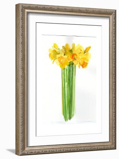 Daffodil Bunch, 2014-John Keeling-Framed Giclee Print