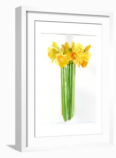 Daffodil Bunch, 2014-John Keeling-Framed Giclee Print