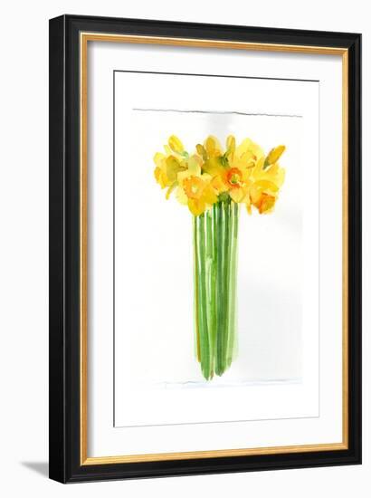 Daffodil Bunch, 2014-John Keeling-Framed Giclee Print