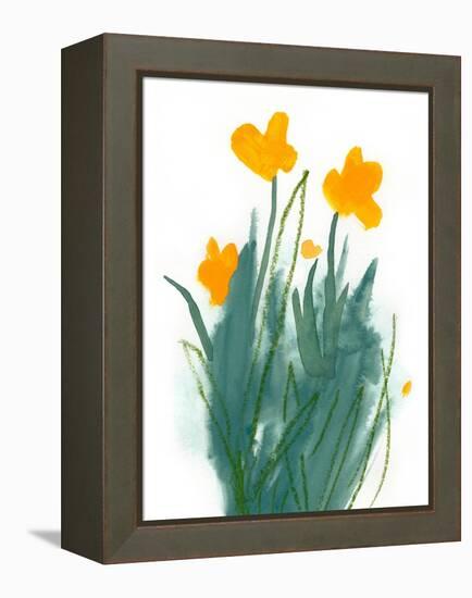 Daffodil Bunch I-Jacob Green-Framed Stretched Canvas