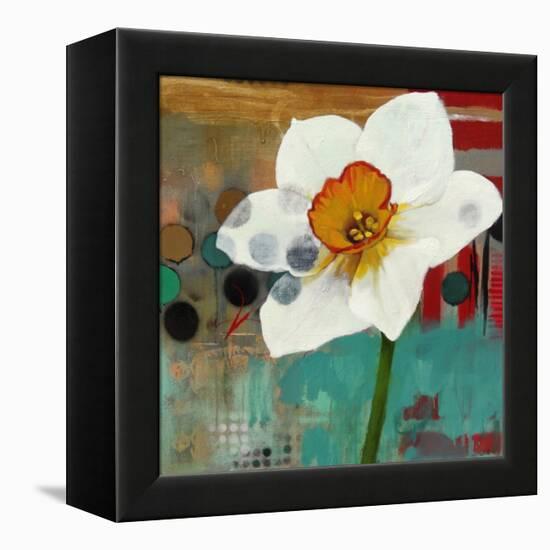 Daffodil Mannerisms-Jennifer Rasmusson-Framed Stretched Canvas